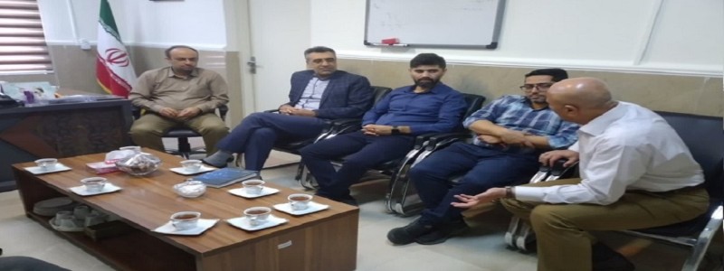  نشست مشترک رئیس دانشکده با مدیر آمار و فناوری اطلاعات دانشگاه 